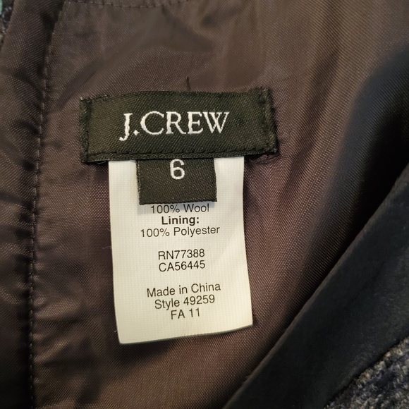J.Crew Wool Sheath Dress - Picture 4 of 8